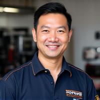 Foto Ketua Juruteknik David Tan